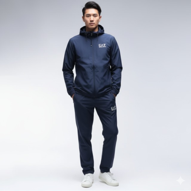 EA7 Emporio Armaniのセットアップジャージを忠実に再現したAI画像1