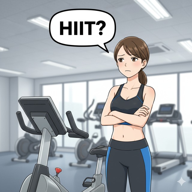 1コマ目: HIITに挑戦