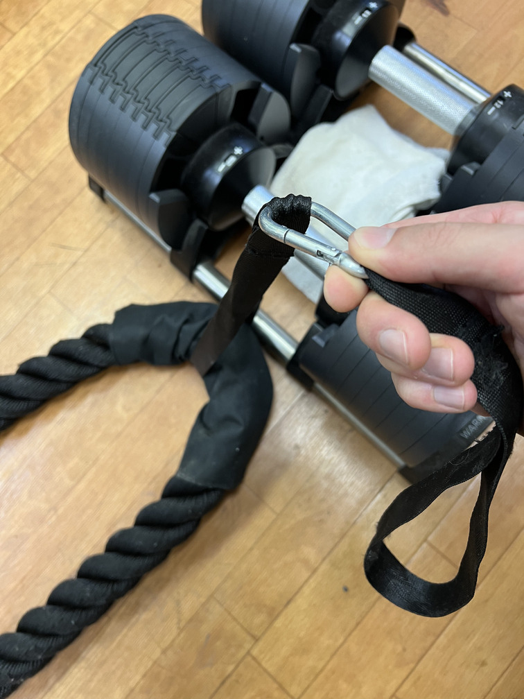 アンカーを取り付けた状態