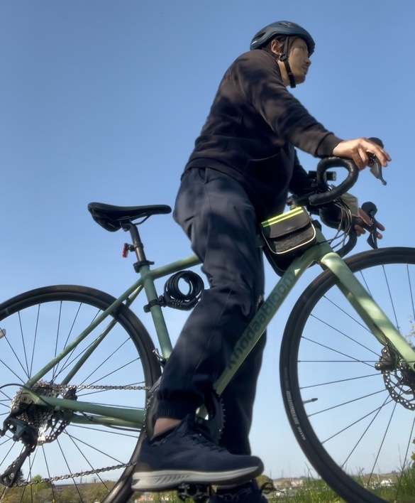 信号待ちの正しい姿勢