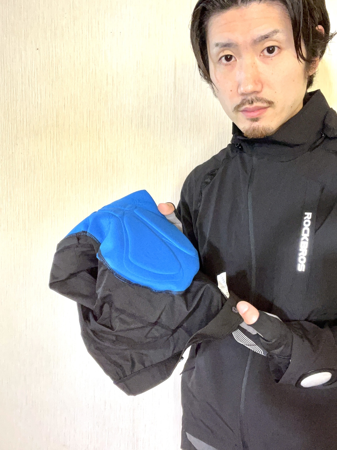 ROCKBROS(ロックブロス)サイクルジャージにセットで付いてくるサイクルパンツのパット画像