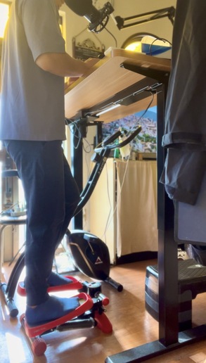 昇降デスクとの組み合わせ